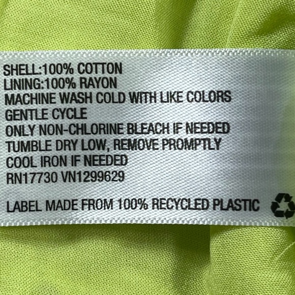 Wild Fable size Xl lime green Puff Short Sleeve Sweetheart Neck Tiny Top NWT - Picture 11 of 12